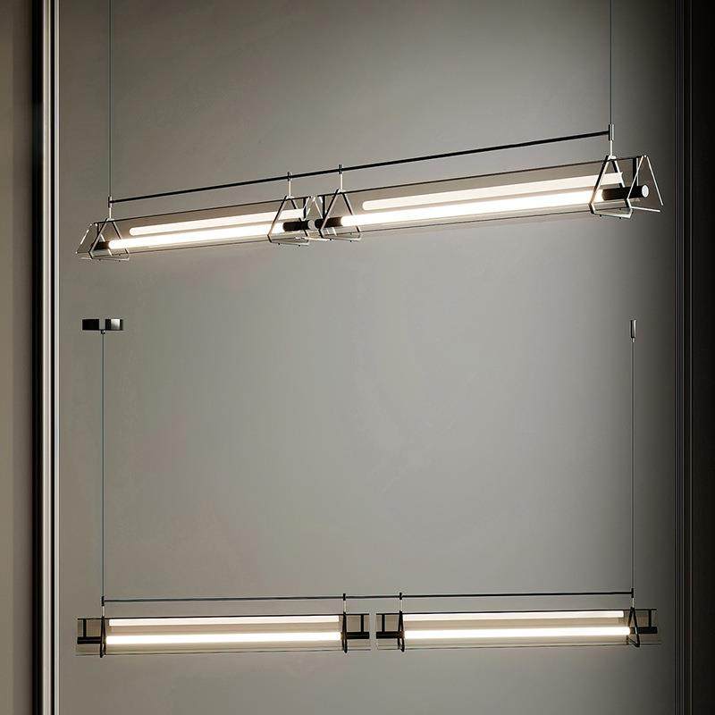 餐厅吊灯设计师吧台极简后现代一字办公室长条咖啡厅超长收银台灯,家装灯饰光源,智能吊灯,淘宝优惠券,粉丝福利购,淘宝优惠卷