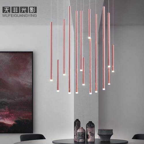现代简约设计师餐厅吊灯高档客厅餐厅服装店设计师吊灯北欧