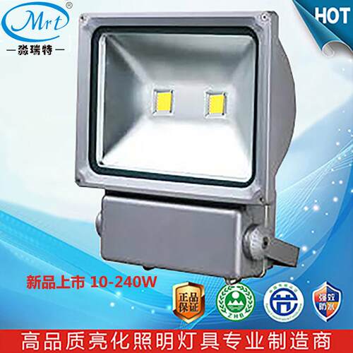 LED广场公园广告牌球场码头投射投光灯隧道泛光灯塔吊高棚灯150W