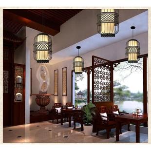 店 会议室厂房学校浪漫仓库童装 客房楼梯间鸟笼吊灯新中式 铁艺英式