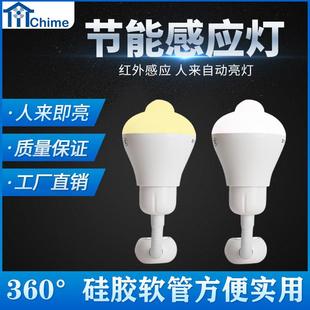 交流人体感应小夜灯LED过道卫生间楼梯智能灯