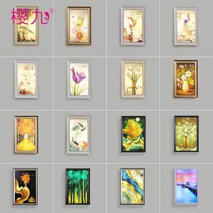 LED壁灯客厅卧室床头灯简约玄关过道装 饰三色调光灯光可三色光