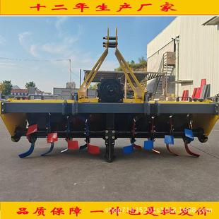 拖拉机带新款旋耕机农用松土耕地打田犁地加重大型松土机开垦机