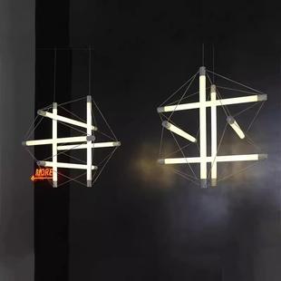 Light Structure设计师创意个性艺术吊灯现代简约样板房餐厅马扎