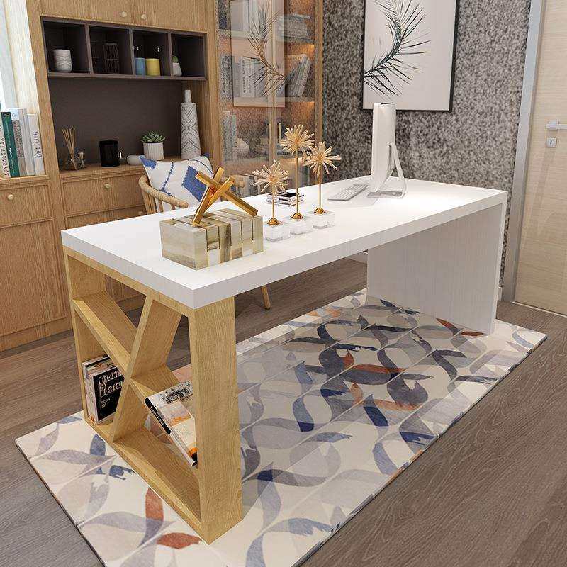 北欧办公室电脑桌家用单人长方形学习书桌写字台工作室实木办公桌,鲜花速递/花卉仿真/绿植园艺,割草机/草坪机,淘宝优惠券,粉丝福利购,淘宝优惠卷