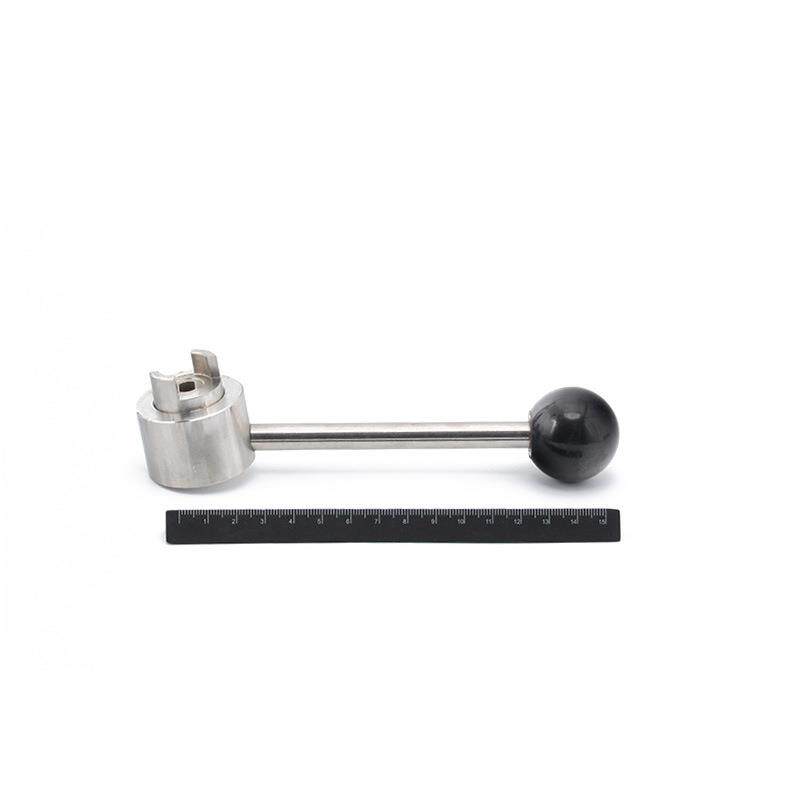 明科嵊州控制阀门手柄 设备操作手柄CNC精密机械部件组装件机加工