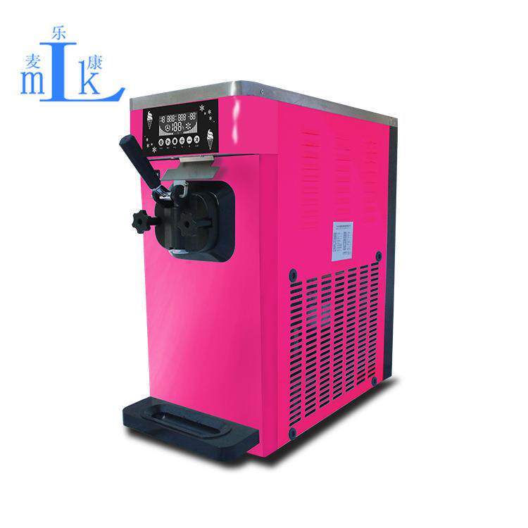 麦康冰激凌机商用单头台式雪糕机全自动甜筒机家用软冰淇淋机