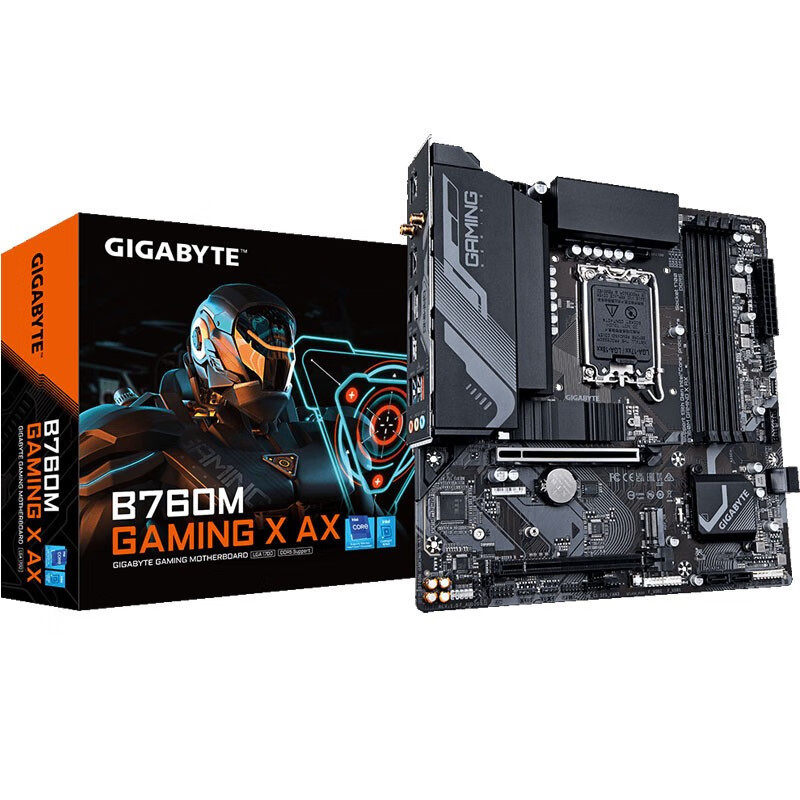 适用技嘉B760M GAMING X AX电脑主板 DDR5 支持CPU 13700K/1349 0图片