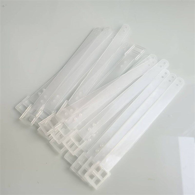 行李牌捆孔绑带吊牌挂带透明扣带卡套带子行李牌捆绑挂绳带子