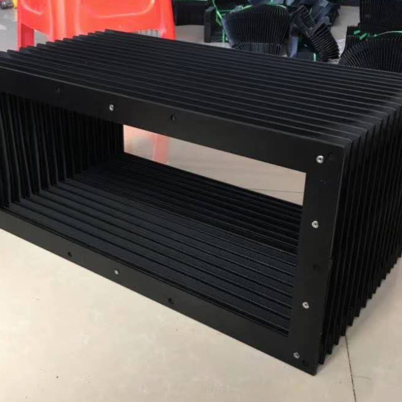 数控机床风琴式防护罩 伸缩 防护罩 PVC阻燃防护罩 盔甲防护罩