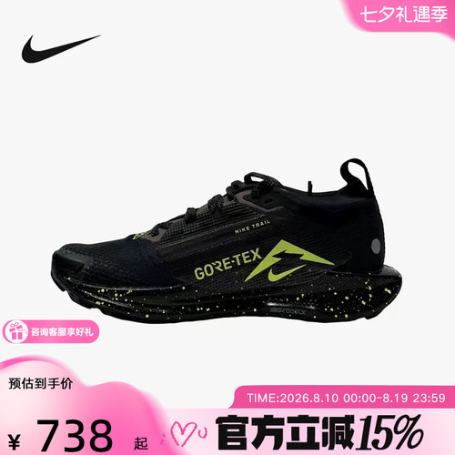 耐克女鞋飞马PEGASUS TRAIL 5 GORE-TEX拒水户外越野跑步鞋FQ0912