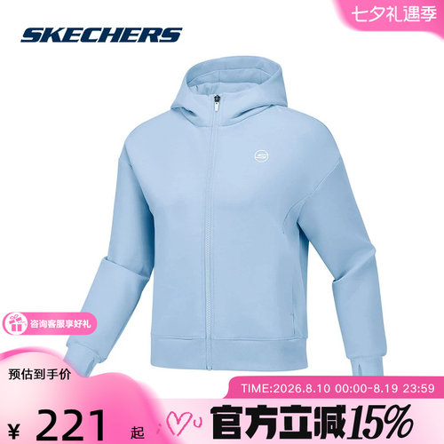 SKECHERS(斯凯奇)新品2025春女外套 P424W030-02K5