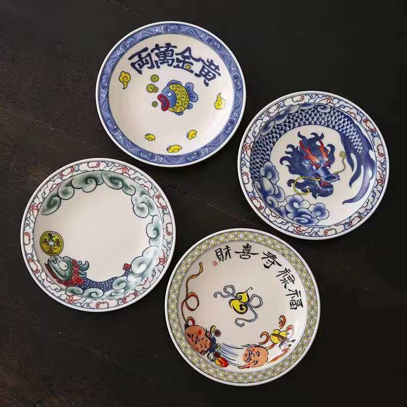 中式国风壶承茶盘复古手工陶瓷干泡盘家用茶壶托盘茶托茶点盘果盘,3C数码配件,其它配件,淘宝优惠券,粉丝福利购,淘宝优惠卷