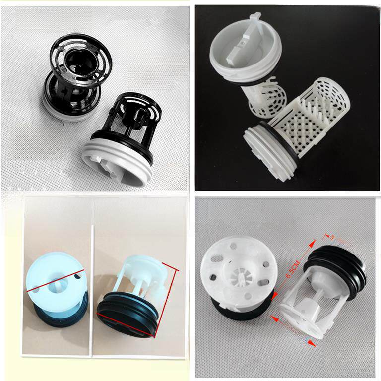 适用海尔滚筒洗衣机配件排水泵阀门塑料塞子网排污口过滤器盖子水