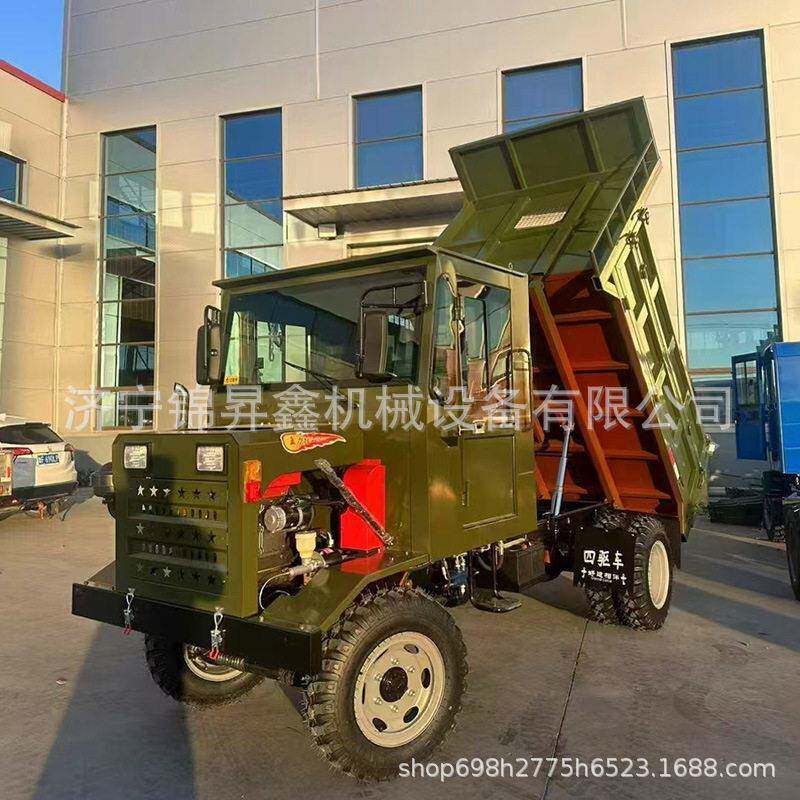 六轮矿用运输车5-10吨四驱车爬坡王农用四不像自卸运输车
