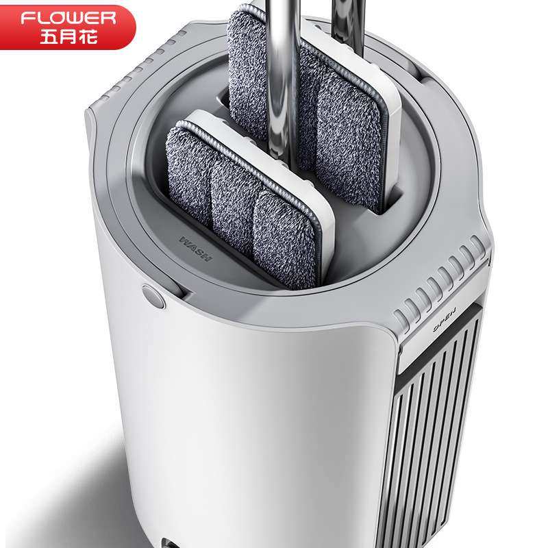 五月花免手洗平板拖把干湿两用洗脱合一拖布墩布地拖擦地收纳免洗,3C数码配件,其它配件,淘宝优惠券,粉丝福利购,淘宝优惠卷