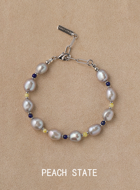 PEACH STATE天然淡水珍珠手链女可调节气质高级感时尚送礼手饰品