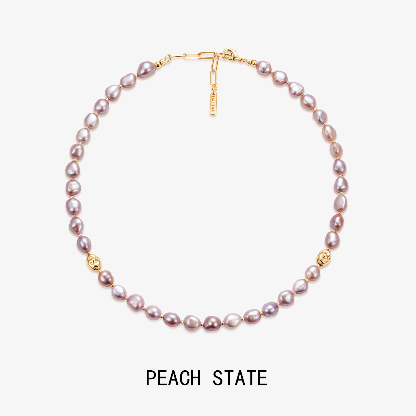 PEACHSTATE天然淡水珍珠项链