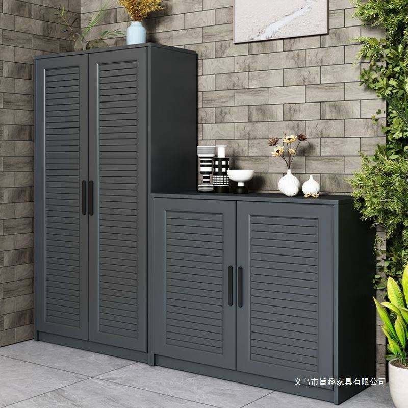 室外庭院全铝合金鞋柜防水防晒户外别墅阳台收纳储物柜花园杂物柜,住宅家具,鞋柜,淘宝优惠券,粉丝福利购,淘宝优惠卷