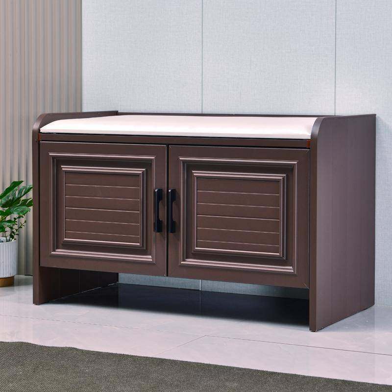 全铝合金换鞋凳门口家用户外别墅花园防晒防水大容阳台收纳鞋柜,住宅家具,换鞋凳,淘宝优惠券,粉丝福利购,淘宝优惠卷