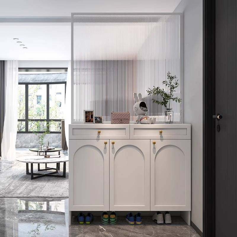 玄关柜鞋柜一体隔断双面客厅屏风柜2025新款奶油风玻璃入户门厅柜,住宅家具,门厅/玄关柜/玄关架,淘宝优惠券,粉丝福利购,淘宝优惠卷