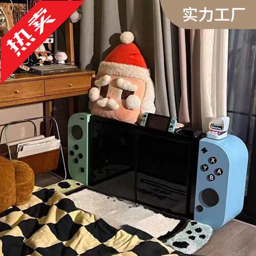 悬挂式电视柜挂墙客厅卧室简约落地式壁挂式搁板吊柜机顶盒网红