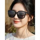送丝巾 MOSHYE墨上影气质百搭太阳镜度假拍照出片大框显脸小墨镜