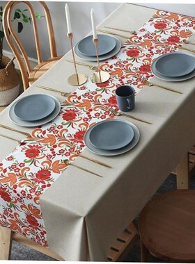 Table cloth water-proof oil-proof PVC tablecloth table mat