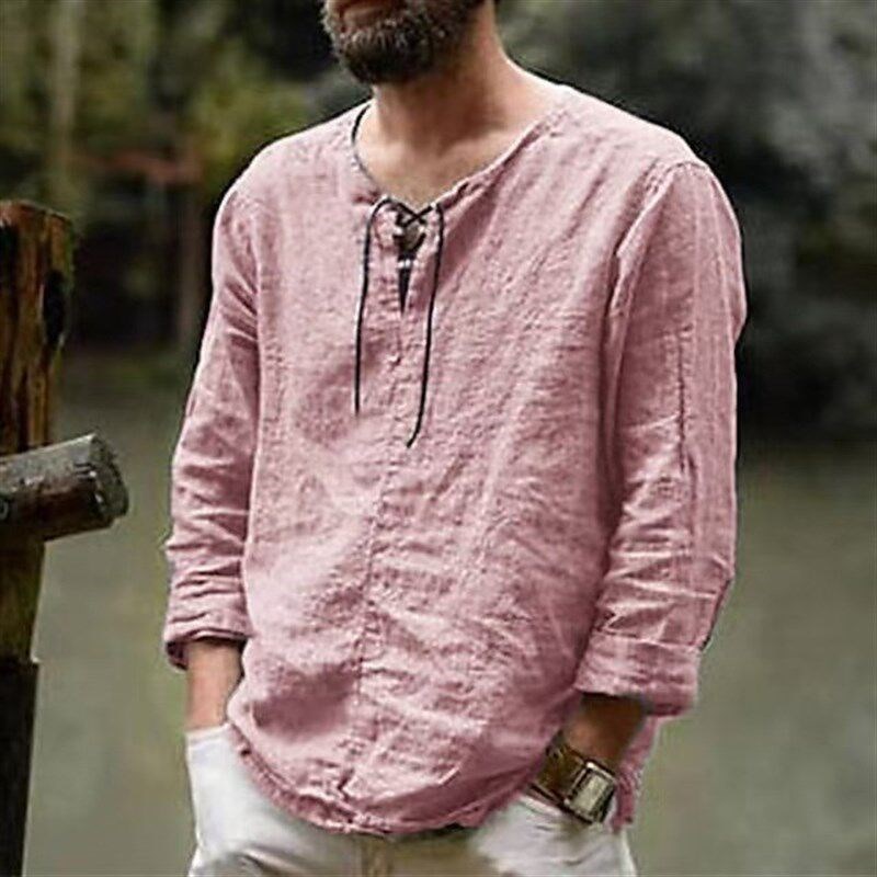 2025 Spring Summer Long Sleeve TShirts for Men European Amer图片
