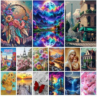 New Mosaic 5D Diy Diamond Paintings 30x40 cm New Wall Art Pi