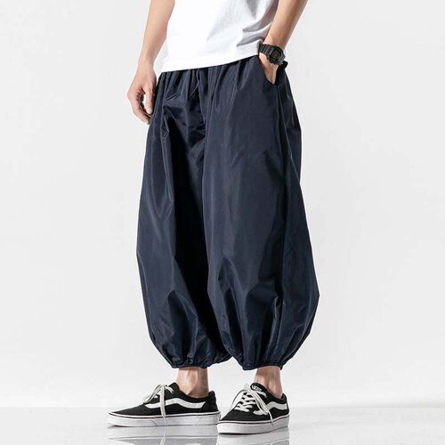 -Summer new port tend mens casual pants loose harem pants r