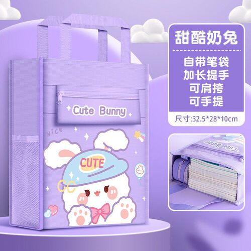 a4 large capacity file bag for primary school students to