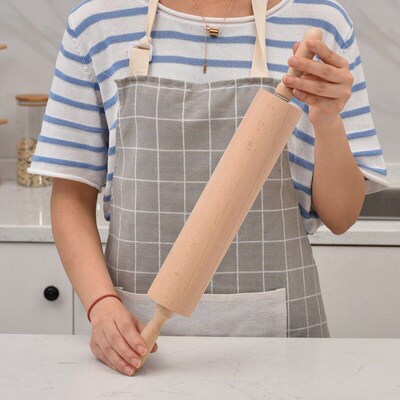 Rolling Pin Pastry Dough Roller Bake Pizza Noodles 擀面棒 棍