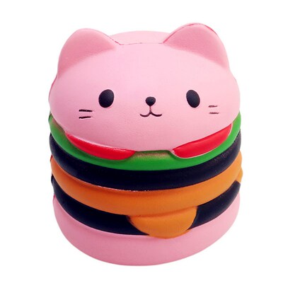 Antistress Squishy Hamburger Milkshake Squishe Donut Popcorn