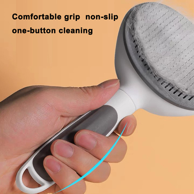 Cat Comb Pet Deshedding Hair Brush Dog Hair Removes Grooming
