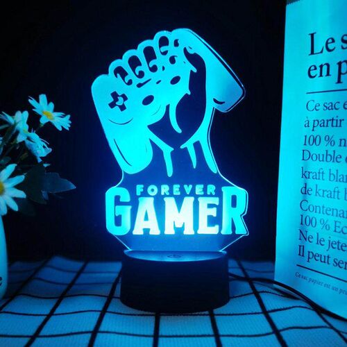 LED 3d Night Light For Game Among Us Crewmate Acrylic Lamp