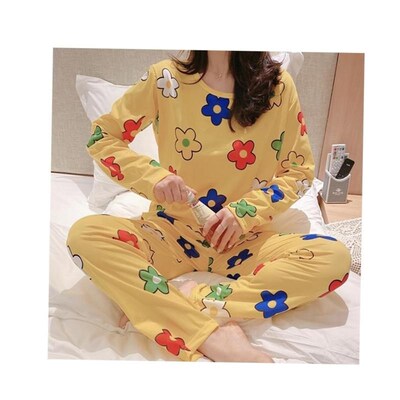 Nightwear Women Pijamas Pajamas set pyjamas ladies Loose