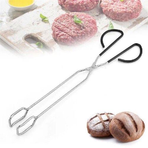 High Quality Stainless Steel Scissor Tongs Pastry Clamp