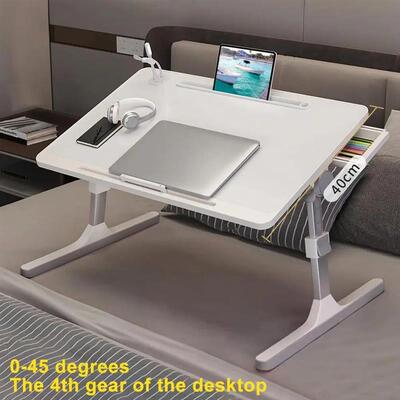 Laptop Bed Tray Table, Height Angle Adjustable Laptop Bed St