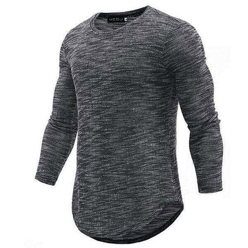 -Mens new youth popular personality slim pullover snowflake