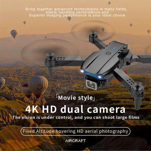 mini Remote control aircraft UAV four axis 4k HD aerial gift