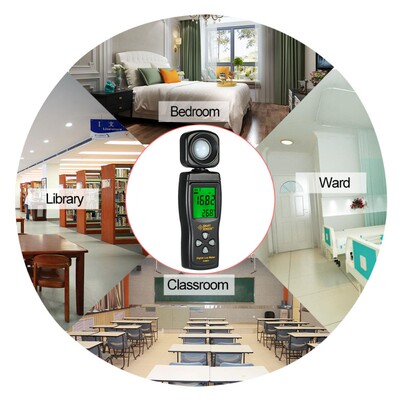 New Smart Sensor AS803 Digital Lux Meter Digital Photometer