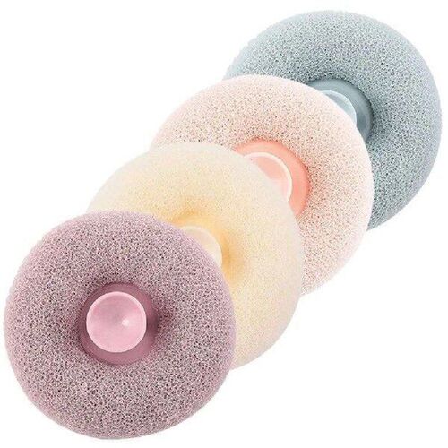 4pcs Bath Exfoliating Bath Scrubber Scrubber Exfoliating