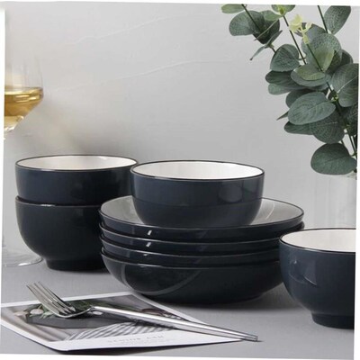 18-piece set of bowls and plates set of ceramic bowls and 1