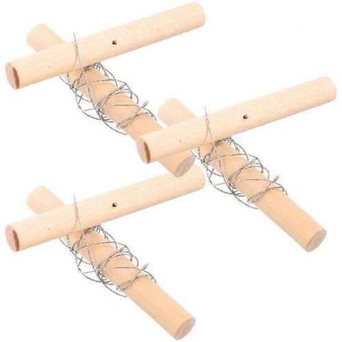 3 Pcs Sculpting Wire Tool for DIY Wooden Handle Steel