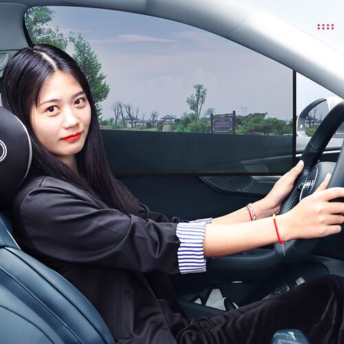 5D Carbon yarn Magnetic Car Side Window Sun Shade UV