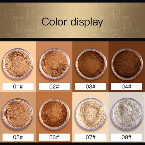 Face Foundation Powder Professional Makeup Setting Loose