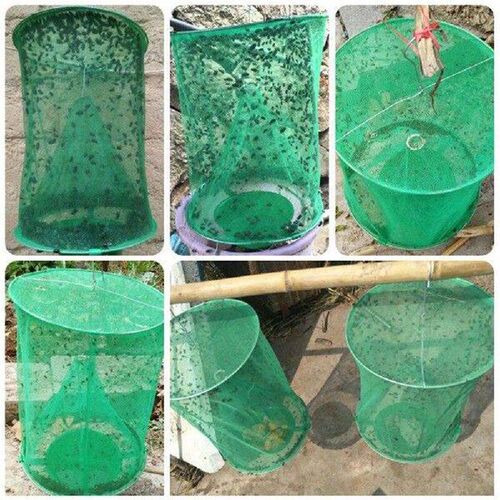 Hanging Flies Net Traps Reusable Folding Flies Flytrap