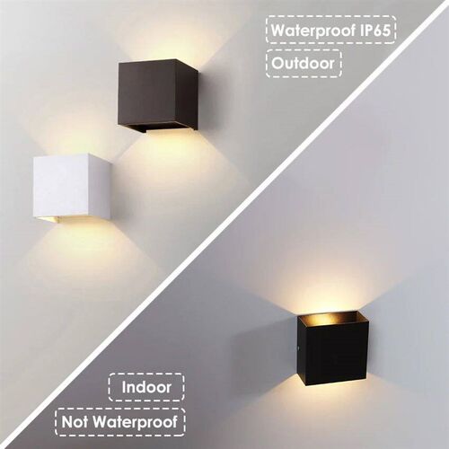 LED 6W/12W Outdoor Waterproof IP65 Wall Light Porch Garden W