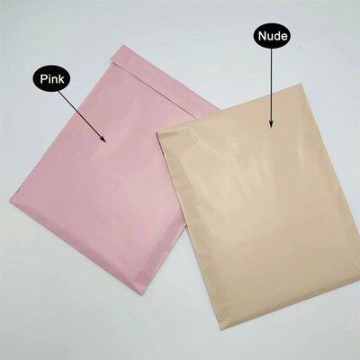 10pcs Light Pink Poly Mailer Self Adhesive Post Mailing Pack